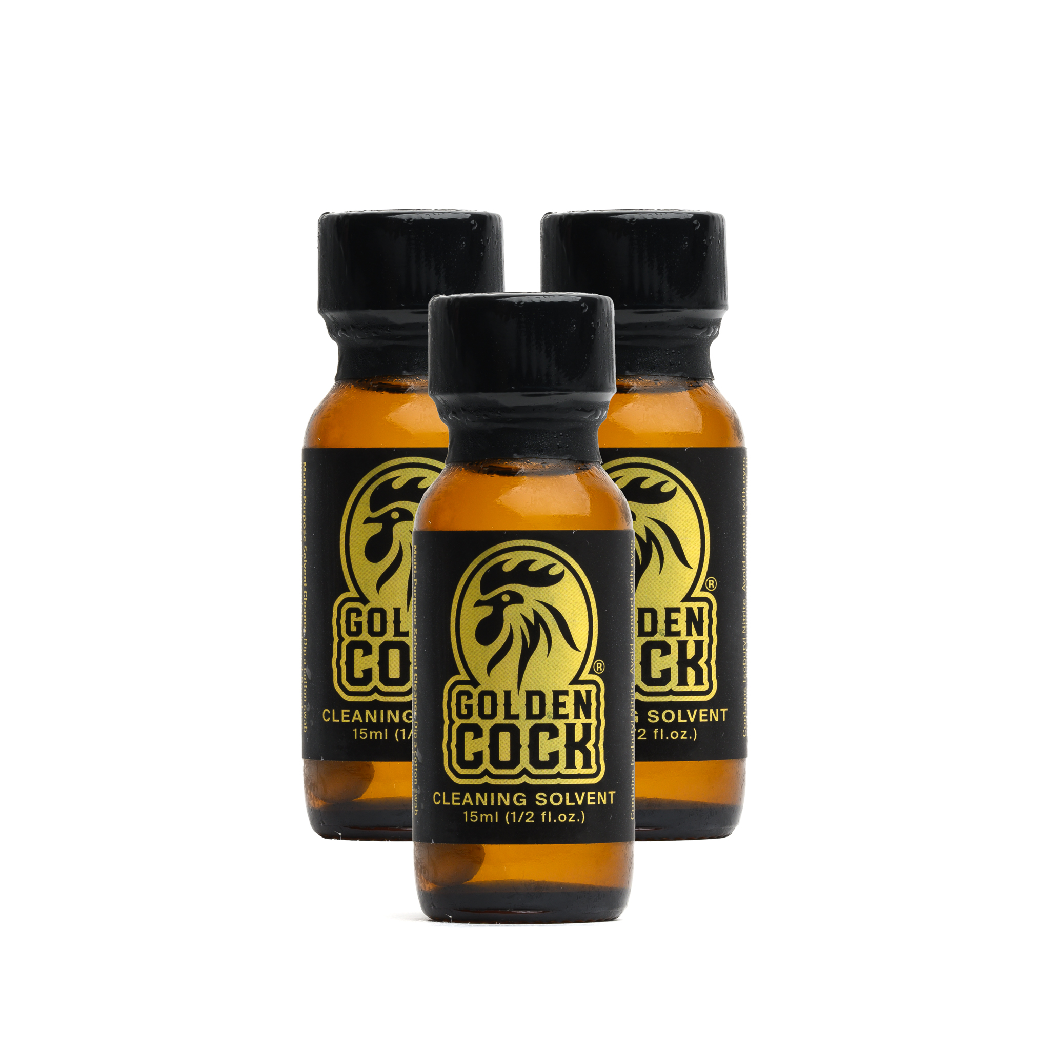 Brown Bottle Superstore: Golden Cock Original 15ml 3-Pack