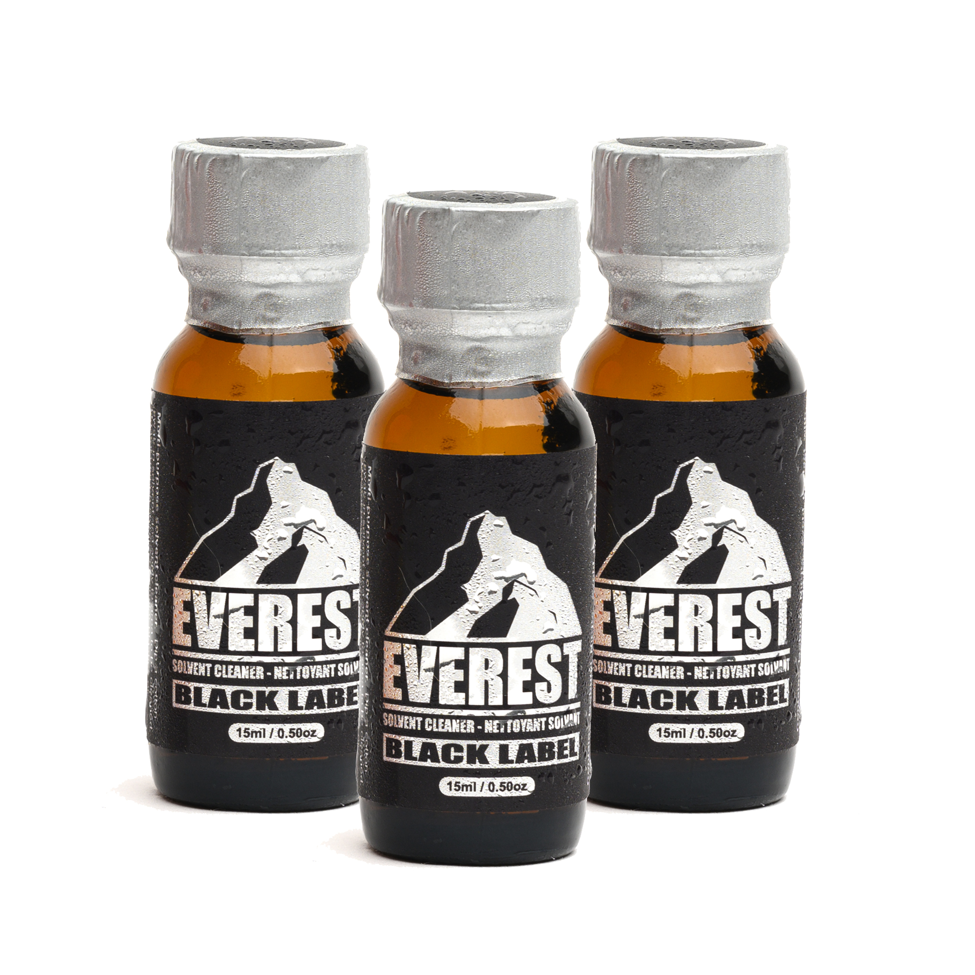 Brown Bottle Superstore Everest Black 15ML 3Pack